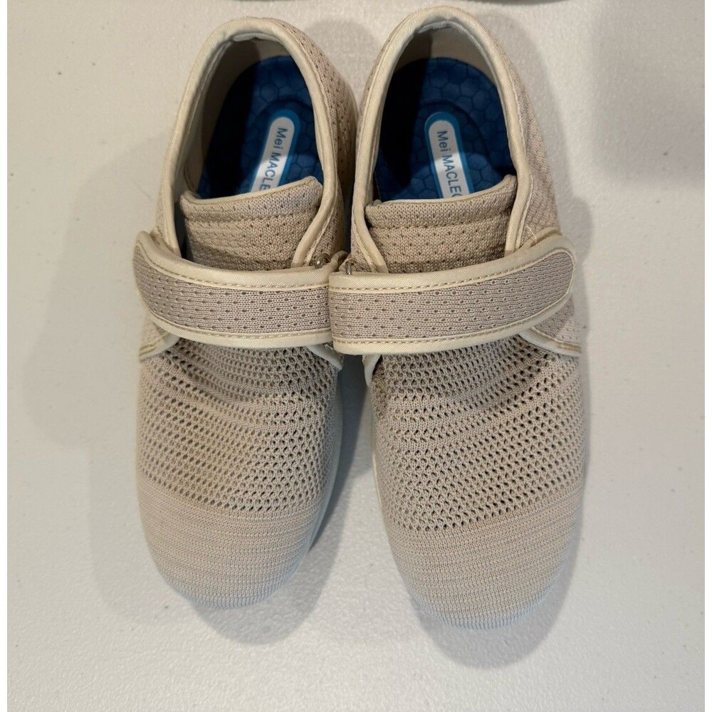 NEW Mei Macleod Shoes Women 6.5/Men 5.5 Orthotics Hook & Loop 3 Insoles Support